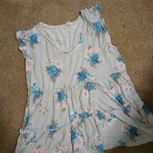Sew in love floral top